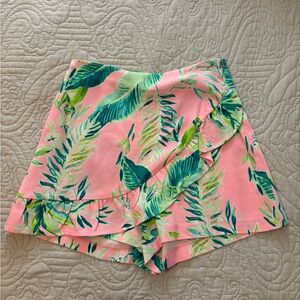 Pink/Green Lilly Pulitzer Monkey Print Skort